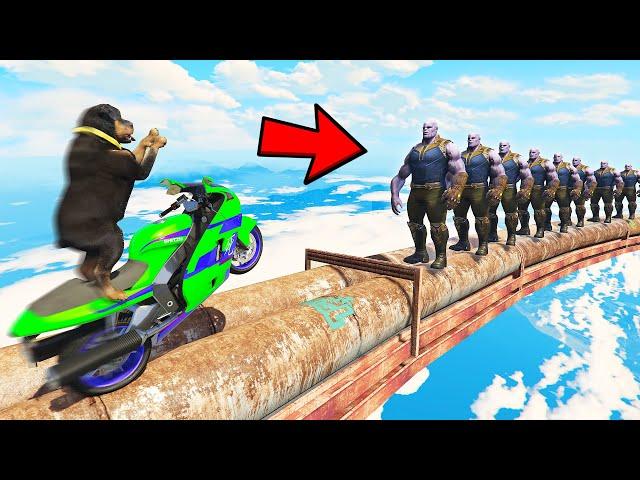 GTA 5: MOST ANNOYING PURPLE THANOS RACE OF THIS YEAR!