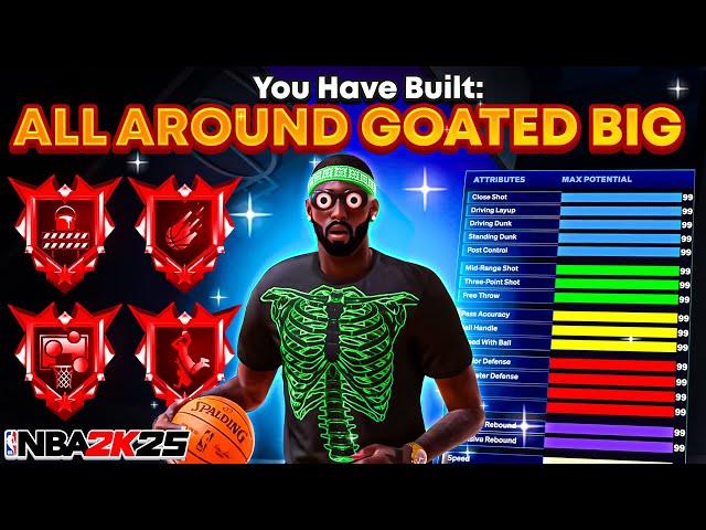 #1 BEST CENTER BUILD WILL BREAK NBA 2K25  Best Build 2K25!