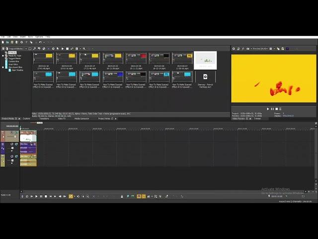 How To Make Scawed Effect (X Is Scawed) l Vegas Pro 18