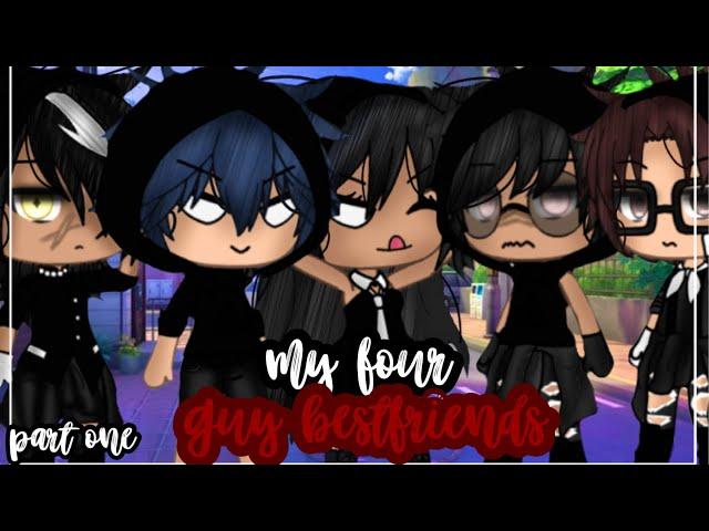 •my 4 guy bestfriends•|| Gacha life mini movie || GLMM || part one