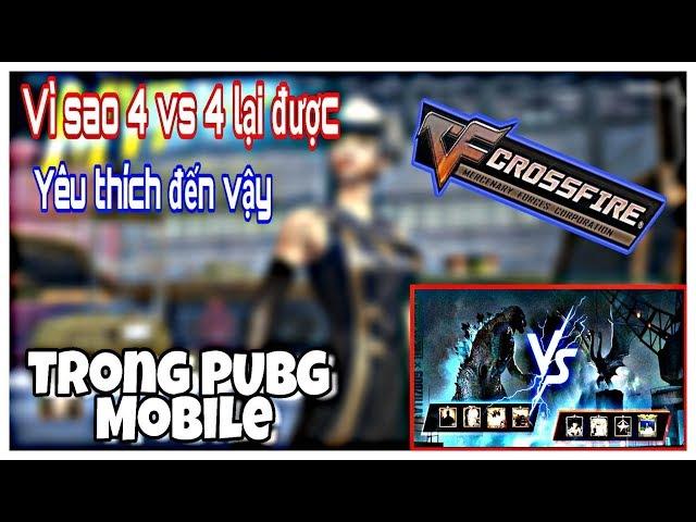 PUBG MOBILE | Top 3 Lý do khiến chế độ 4 vs 4 | team deathmatch | lại HOT trong PUBG MOBILE