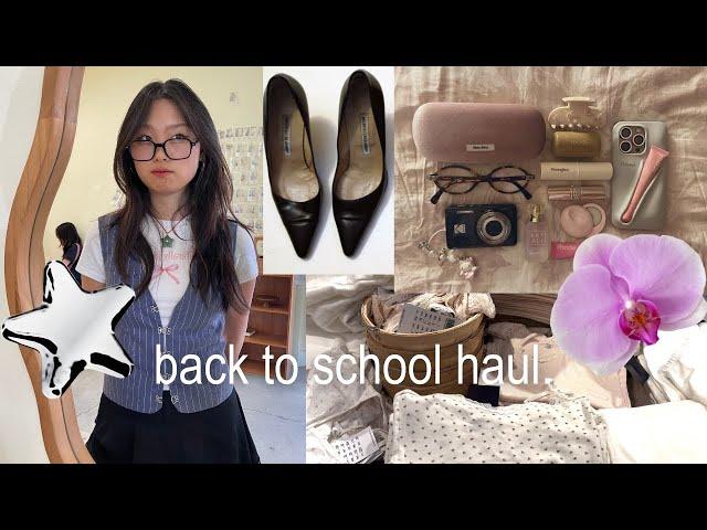 *ACTUALLY realistic* back to school shopping guide for college ⭐️ ft. 100k giveaway!!