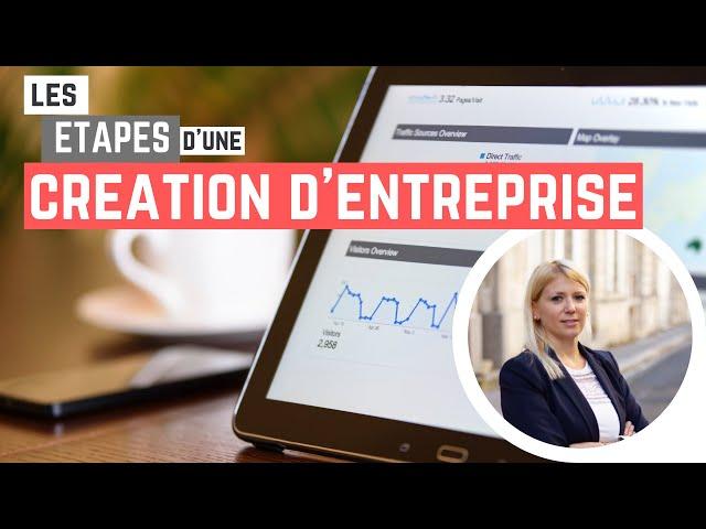 [ CREER SA SOCIÉTÉ ] Les étapes - Célia petrissans - PMC Expertise Comptable