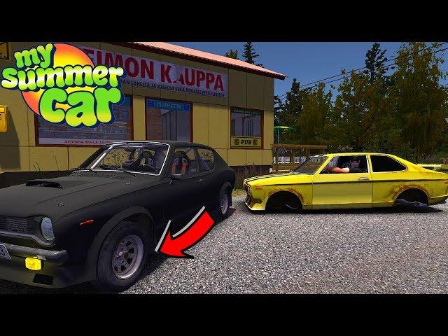 I TOOK the WHEELS FROM the YELLOW CAR - My Summer Car Story #76 | Radex