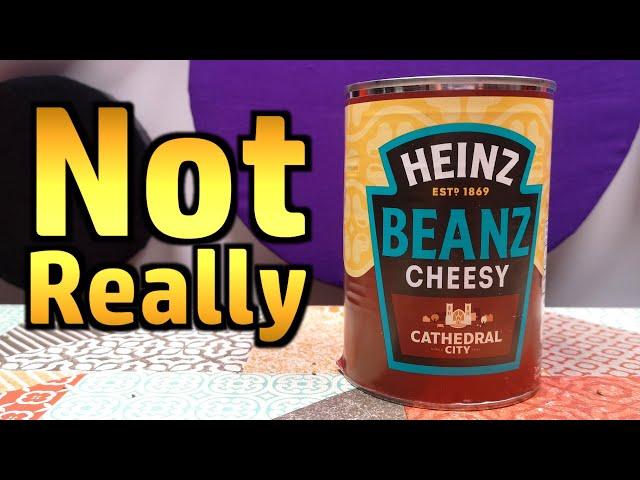 Heinz 'Cheesy Beanz' Baked Beans - (Not Very) Weird Stuff in a Can # 195