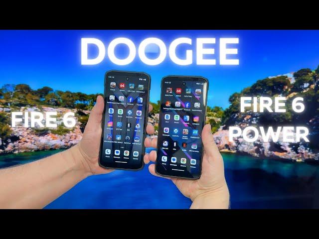 DOOGEE Fire 6 and Fire 6 Power Review - Feature-packed Rugged Phones!