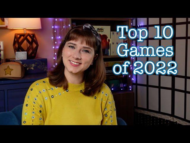 Paula's Top 10 Board Games of 2022!