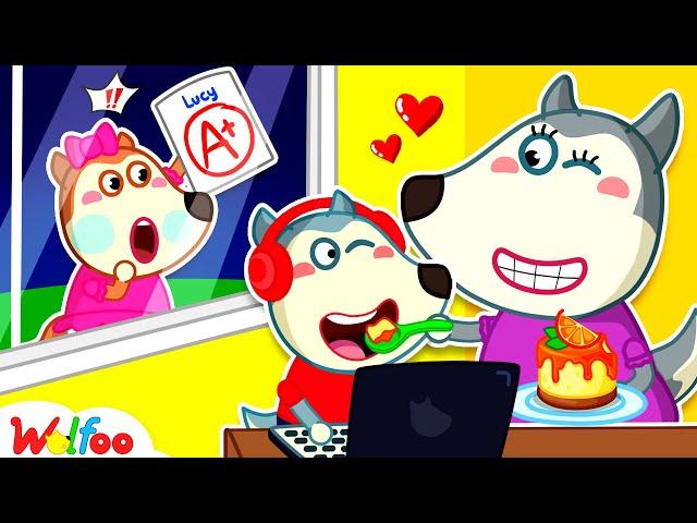 Don't Be Jealous, Lucy!  Mommy Always Love You | Stories About Wolfoo Family | Wolfoo Channel