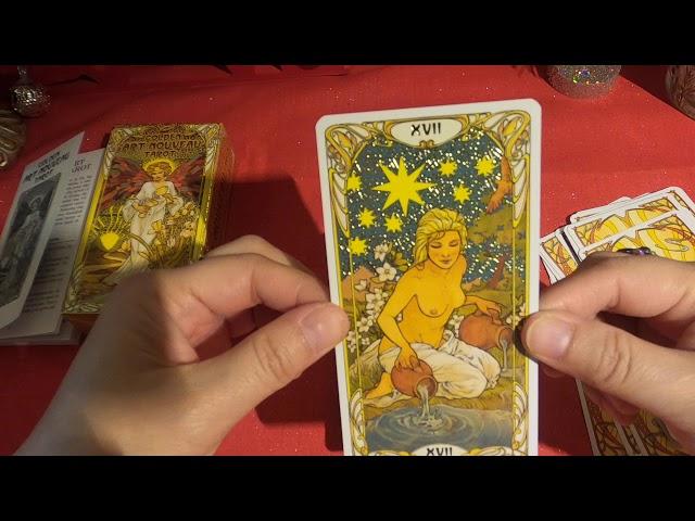 Golden Art Nouveau Tarot - Full Flip Through