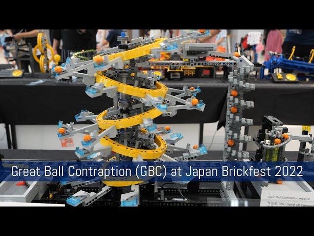 Great Ball Contraption(GBC) at Japan Brickfest 2022