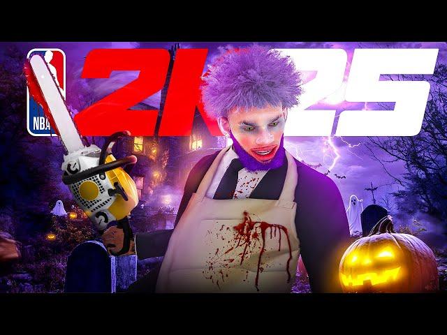 THE CRAZY KILLER 7 FOOT POPPER BUILD ON NBA 2K25! LEGEND BADGES + 99 REBOUND = BROKEN!