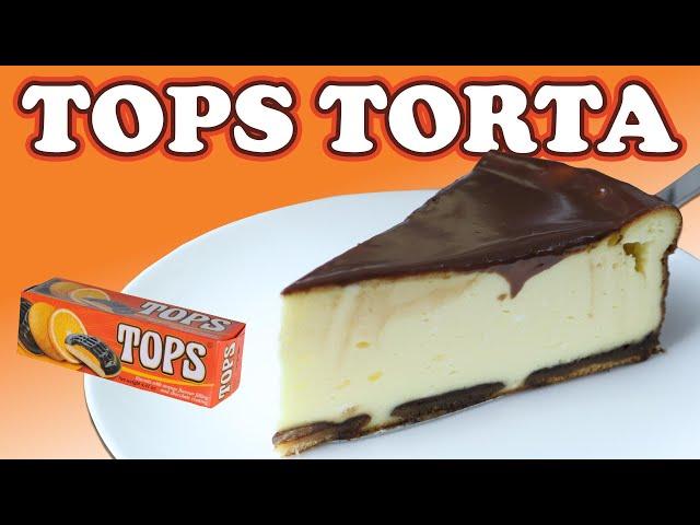 Tops torta sa sirom - Čokoladni čizkejk sa neodoljivim okusom Tops keksa