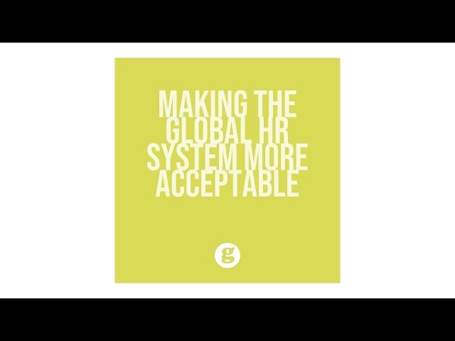 Making the Global HR System More Acceptable