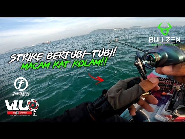 Strike BERTUBI-TUBI di LAUT !! Macam MANCING kat KOLAM!! - #VLUQ449