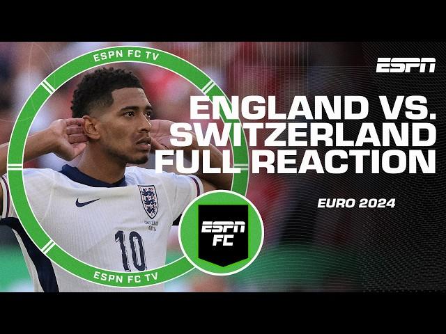 FULL REACTION to England advancing past Switzerland at EURO 2024 on penalties | ESPN FC