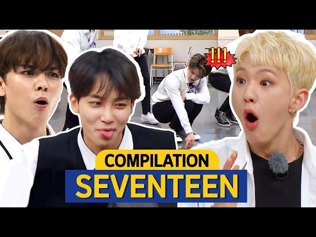 [Knowing Bros] SEVENTEEN Plays Guess the Kpop in 1 second  Game Compilation