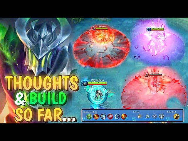 My Thoughts and Build of Argus Revamp So Far ~ Mobile Legends