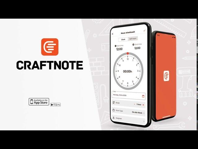 *NEU* Craftnote Zeiterfassung (Teaser)