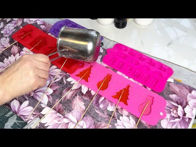 Леденцы из Сахара рецепт // How to make Lollipop at home