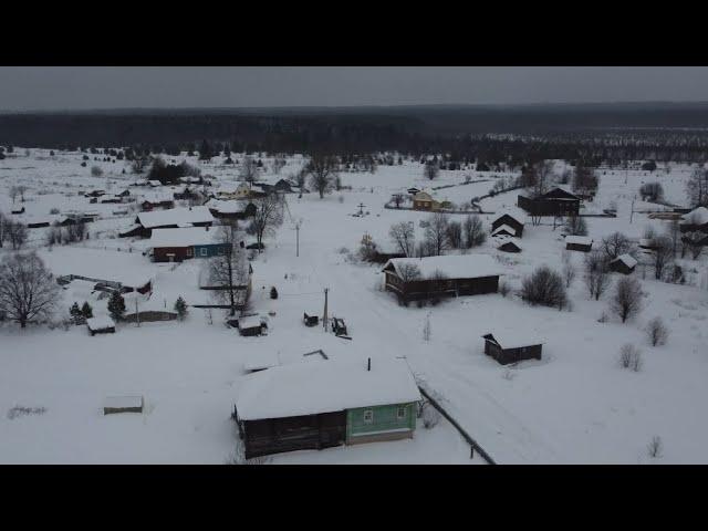 СЕВЕРНАЯ ДЕРЕВЕНЬКА! Эксклюзивные кадры