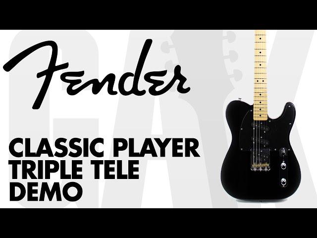 Fender - Classic Player Triple Tele Demo at GAK