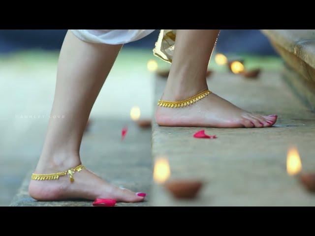 Ann Mathew Heavenly Feet || Anklet Feet || Gold Anklets