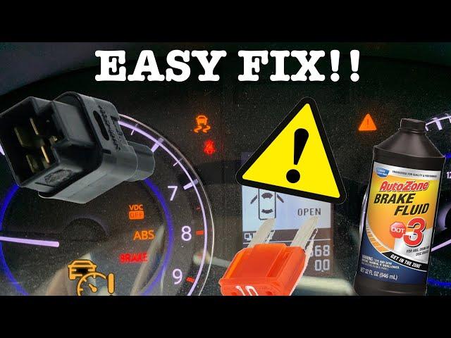 How To Fix VDC OFF, ABS & SLIP LIGHT G37-370Z