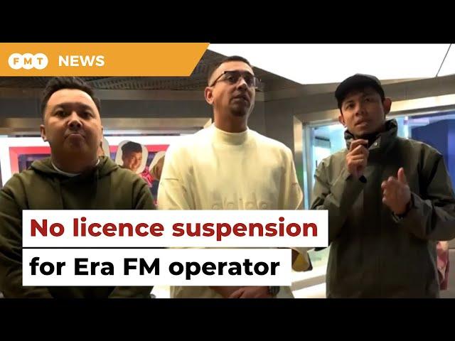 No licence suspension for Era FM operator but RM250,000 fine