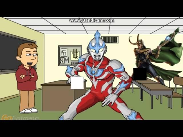 Loki gets in dead meat (2013 re-upload; awful video)