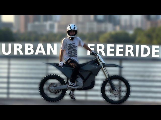 Urban Freeride on The World Most Powerful Dirt Bike! // STARK VARG