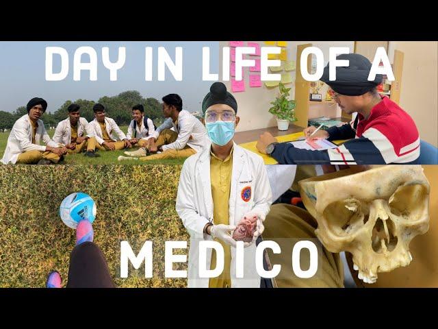 Day In Life Of A Medico | Life Of A MBBS Student | Life in AIIMS | AIIMS Gorakhpur | Harjas Singh