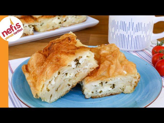 Peynirli Börek Tarifi | Su Böreğinden Farksız!