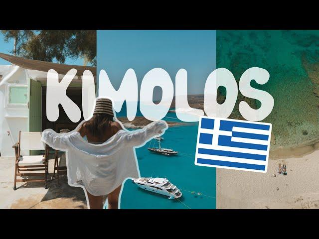 KIMOLOS  TRAVEL VLOG | this island *shocked* us (in the best way!) GREECE'S HIDDEN PARADISE! 