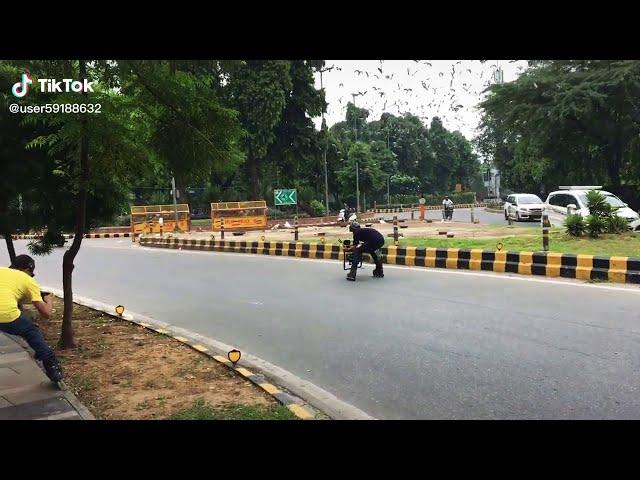 Thalapathi ️️ bike raide in bigil movi spot  by sirippu game