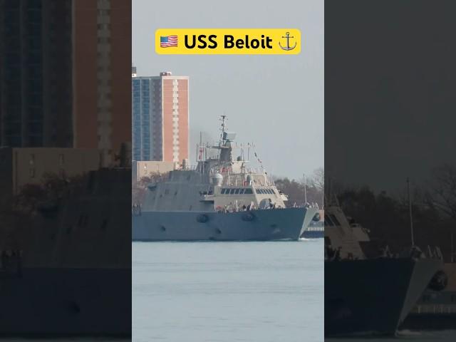 US Navy's NEWEST Ship Gets a Coast Guard Escort!