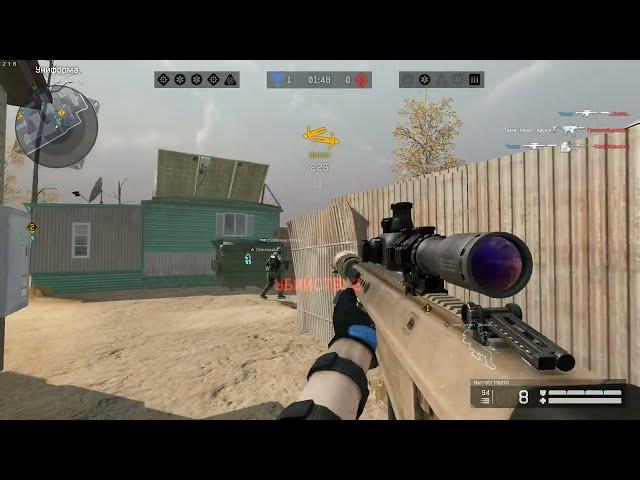 Что лучше? Barrett M82A1 VS ОЦ 48К МК2 #warface #Чинди #варфейс