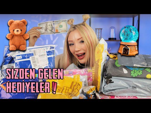 SİZDEN GELEN HEDİYELERİ AÇIYORUM | 100 DOLAR ÇIKTI??