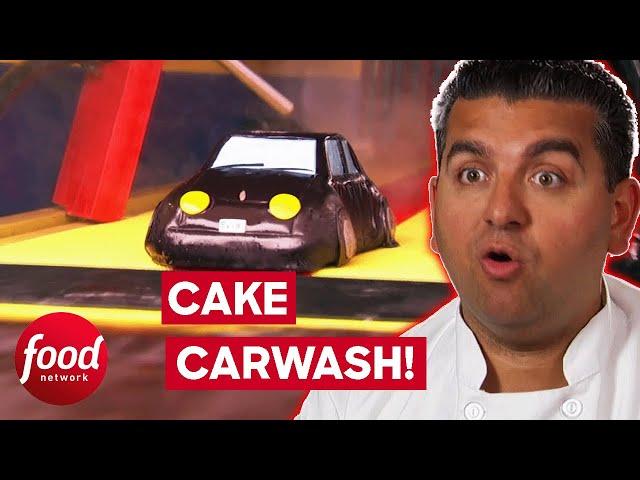 Buddy Builds A Working Car Wash | Cake Boss