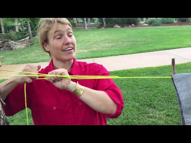 How to Tie Truckers Hitch Survival Knots — Tarp Shelter