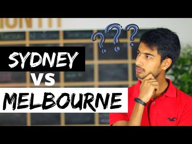 Sydney vs. Melbourne | Where to study in Australia | Melbourne Vibe