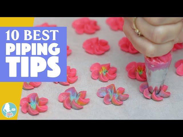 10 Best Piping Tips AND How to Use Them!