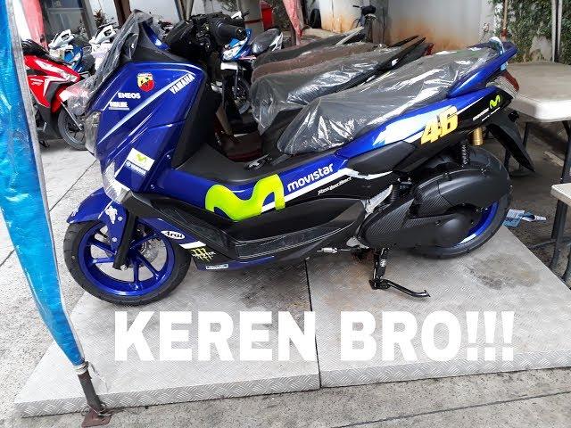 YAMAHA NMAX 155 MOVISTAR 46 BIRU 2018