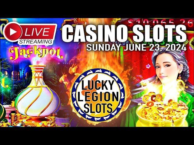 LUCKY LEGION SLOTS is live! CASINO SLOTS stream Ultimate Fire Link, Dragon Link, Huff n Puff & MORE