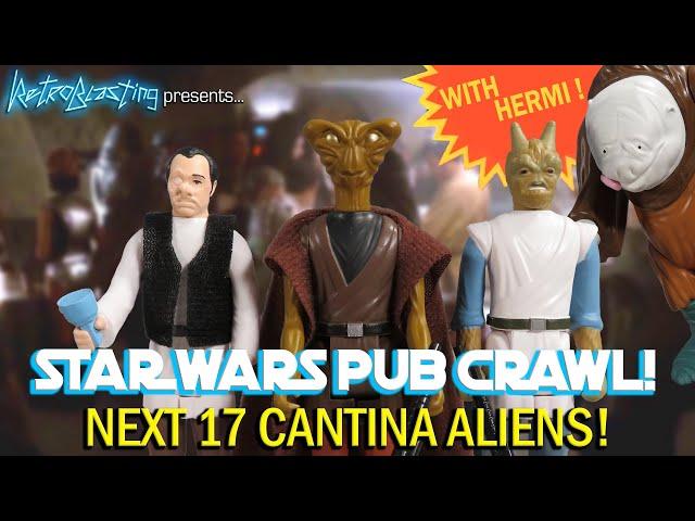 Star Wars: The Next 17 Cantina Aliens - Vintage Kenner Palitoy Style Figures