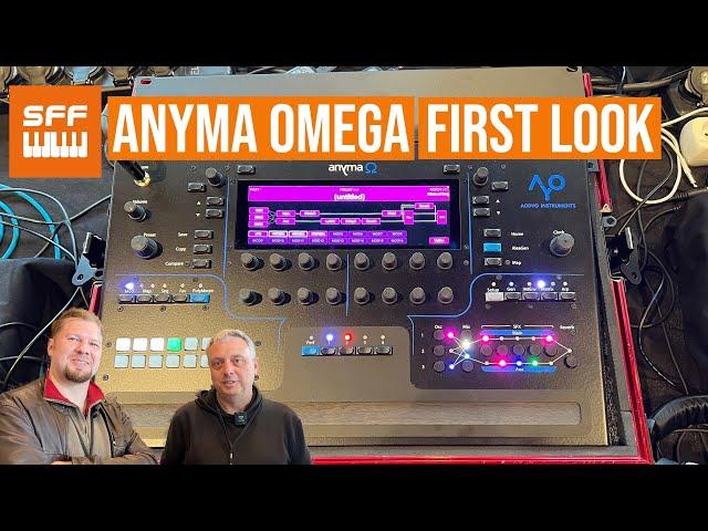 Aodyo Anyma Omega First Look - Polyphonic Physical Modeling Synthesizer | SynthFest France 2023