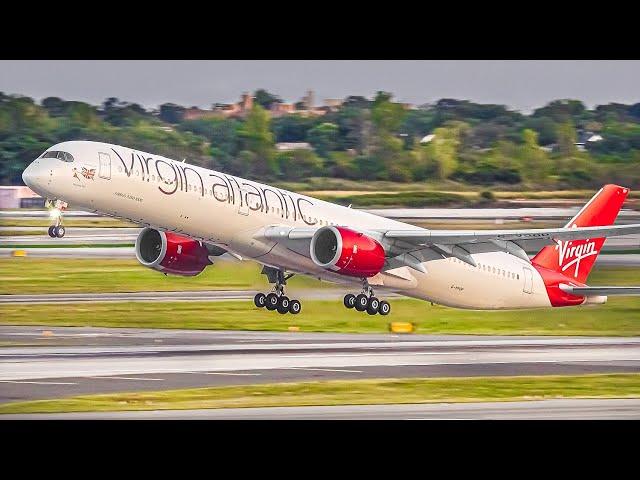 BIG PLANES TAKEOFF & LAND VERY CLOSE UP | JFK New York Airport Plane Spotting [JFK/KJFK]