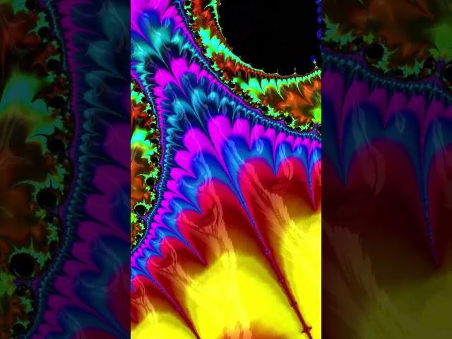 #psychedelic #shorts #hallucination Fractal Fusion: Trippy Visuals with Classic Psytrance Vibes