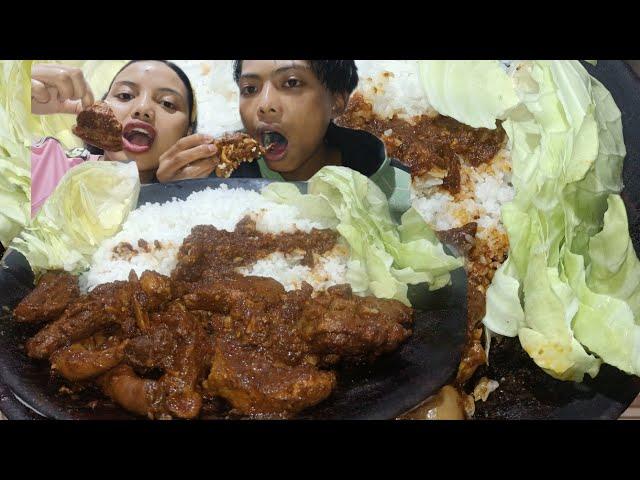 Pork Curry With Raw Cabbage|Vicks vlogs|Naga Mukbang|Northeast India