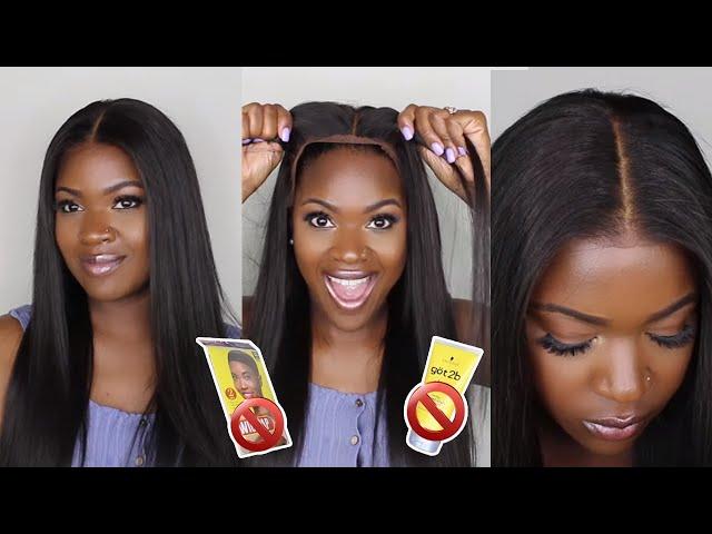 Must-Have! Everyday Wig For Beginners!! First time Trying fake scalp wig|Hairvivi!!!