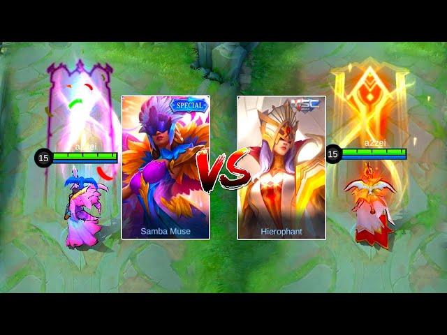 Pharsa | Hierophant MSC Skin VS Samba Muse Special Skin | MLBB Comparison